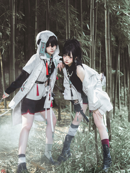 White Chinese-style Prince Lolita Set