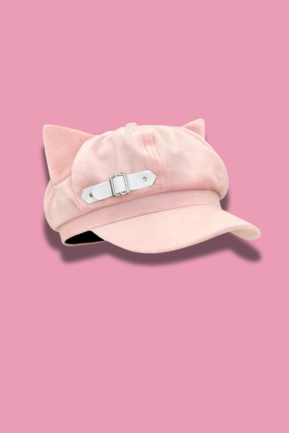 Cat Ear Belt Hat