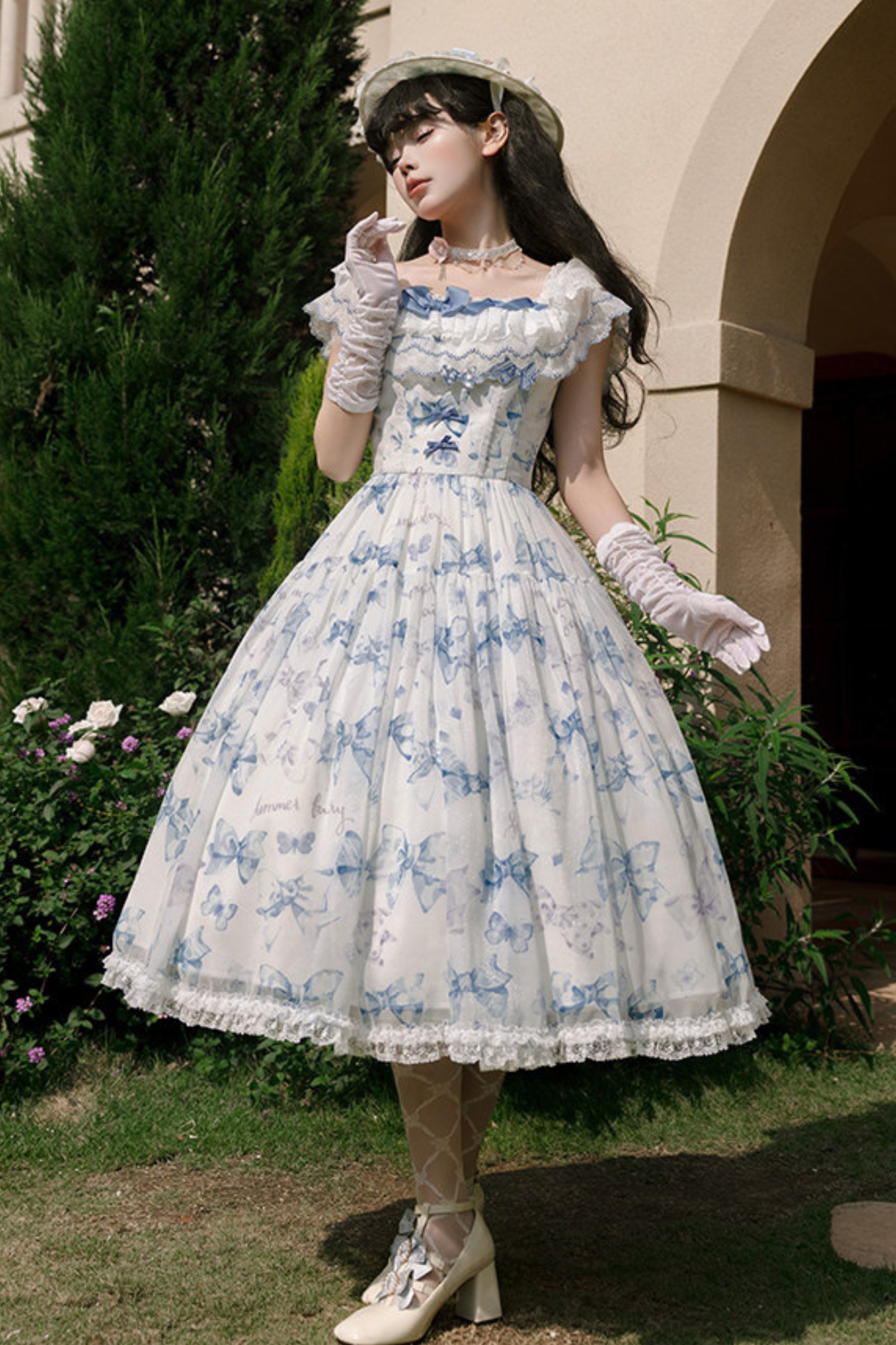 Eternal Garden Lolita Dress + Off Shoulder Dress + Jumper Skirt + Shirt