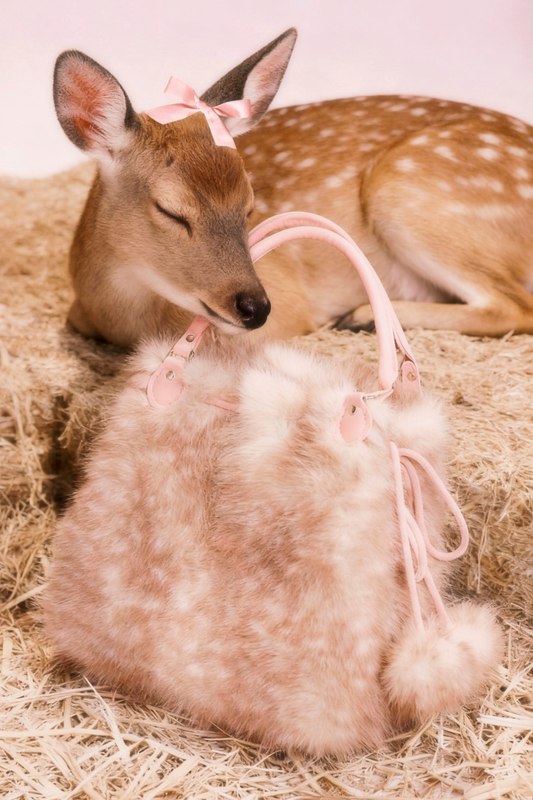 Deer Fur Tote Bag