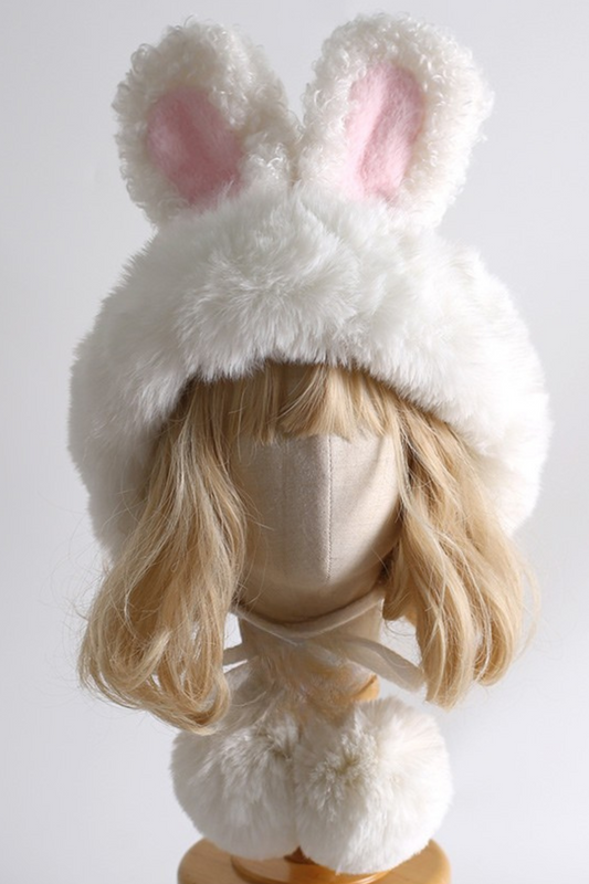 Faux Sweet Bunny Ear Hat