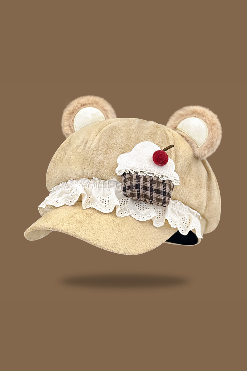 Cake Bear Lace Hat