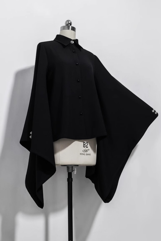 Dark Prince Big Sleeve Blouse