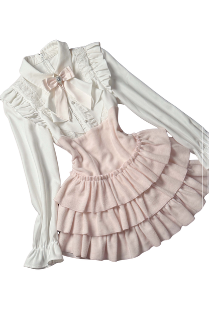 Girly Dress + Cape