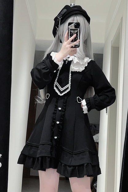 Angelic Lace Patchwork Dress