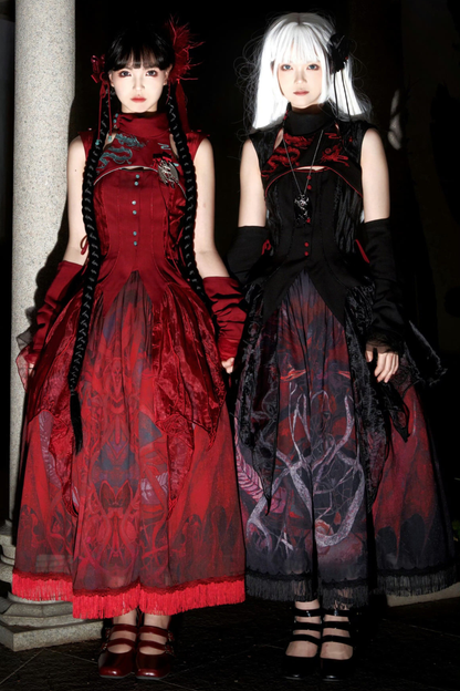 Mode Dragon Lolita Top + Skirt