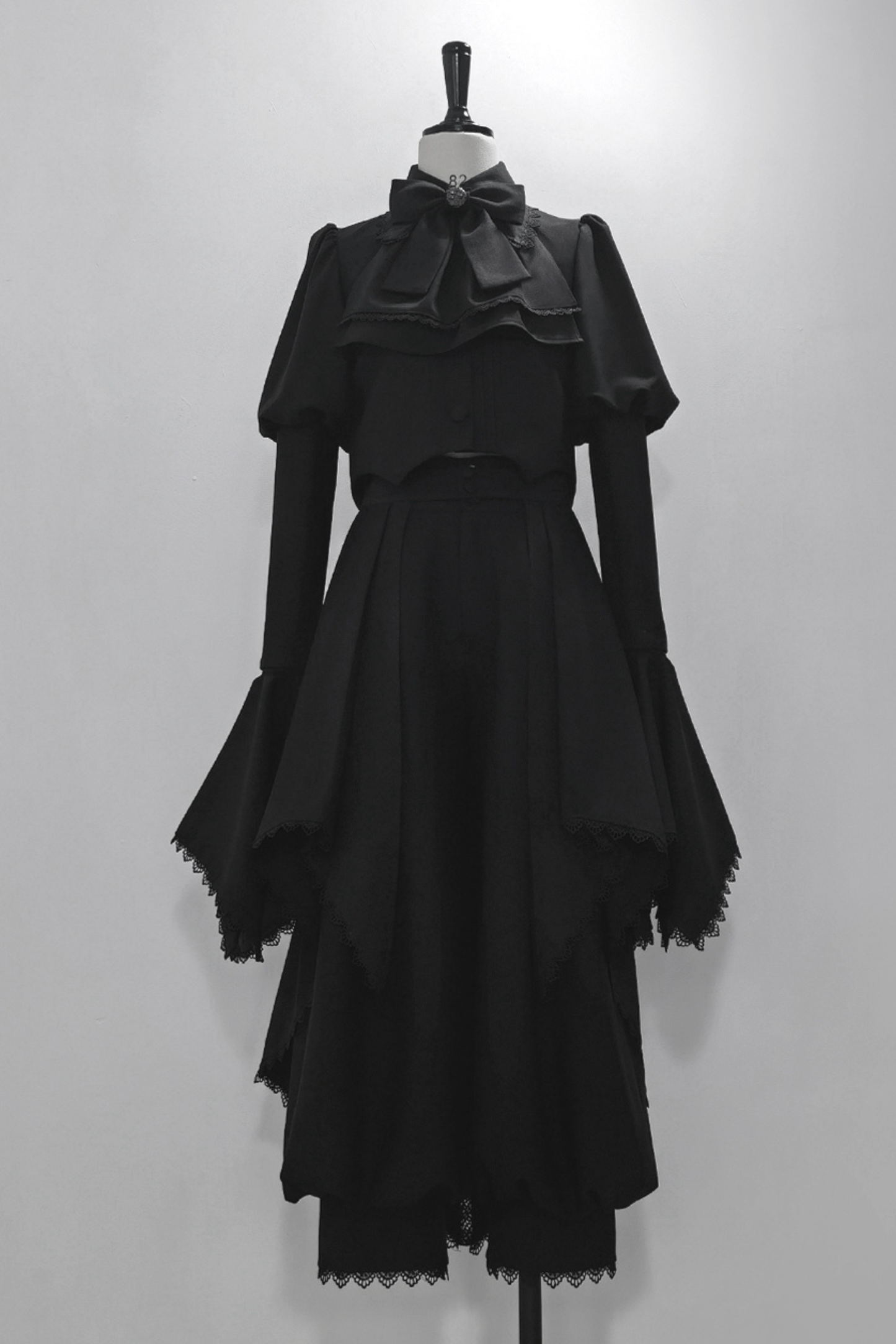 Retro Gothic Lolita Jacket + Pants