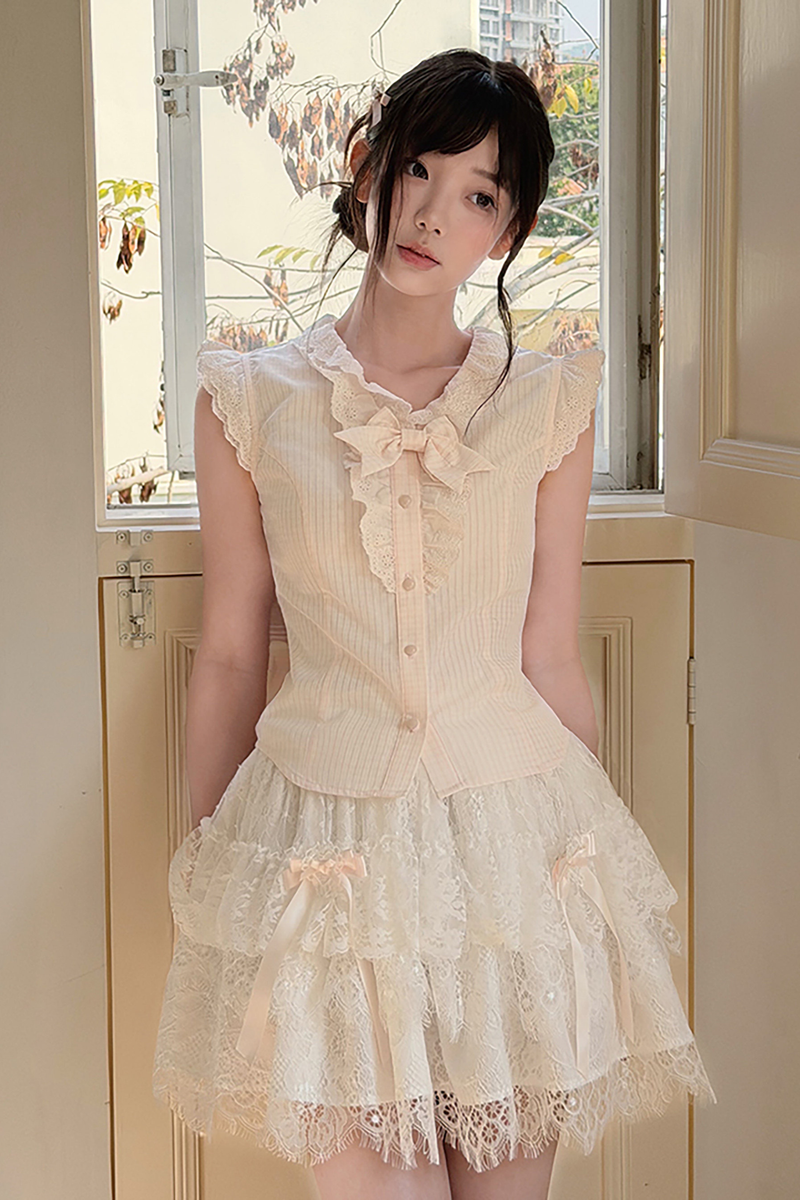 Flutter Sleeve Girly Top