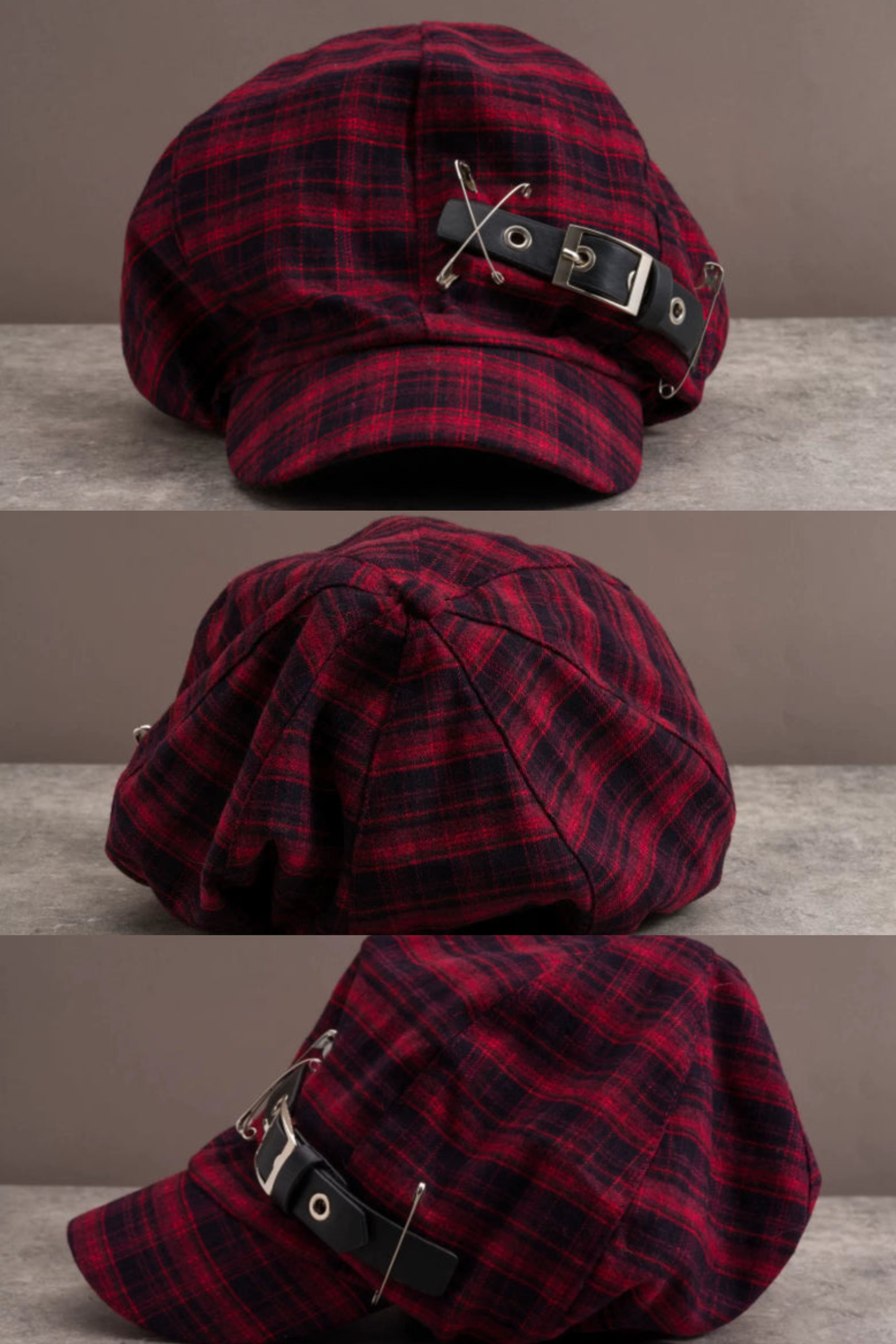 Checked Cloud Hat