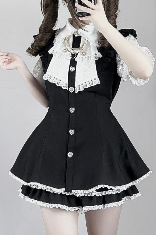 Jirai Peplum Set