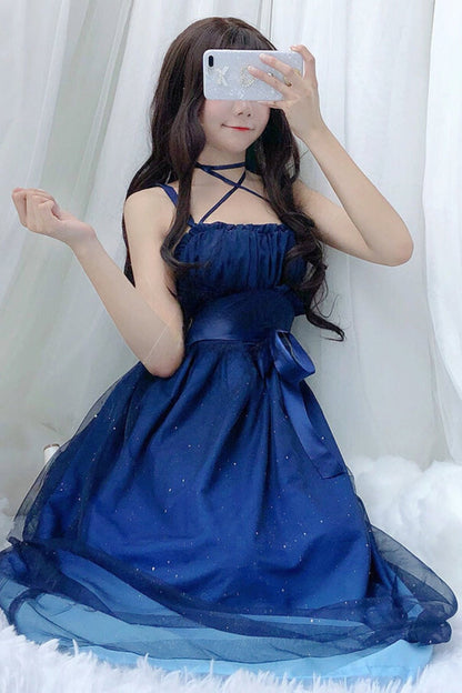 Fairy Lolita Starry Sky Dress Set