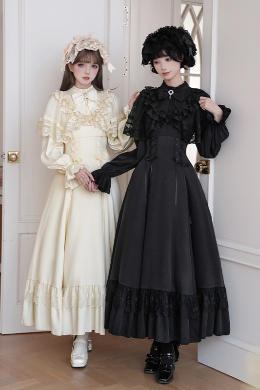Dress + Shawl + Ribbon + Headdress