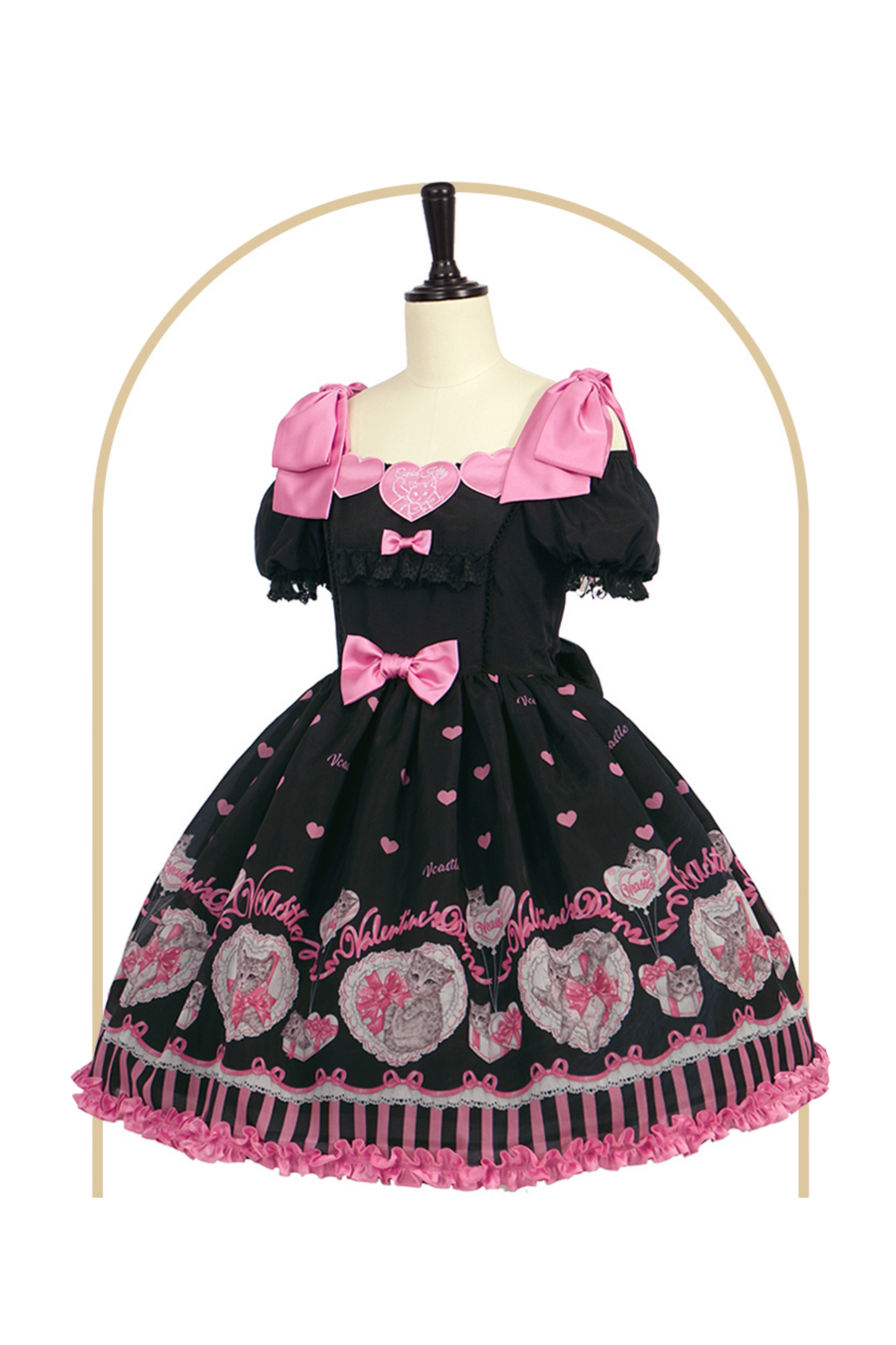Sweet Girly Cat Jsk + Dress