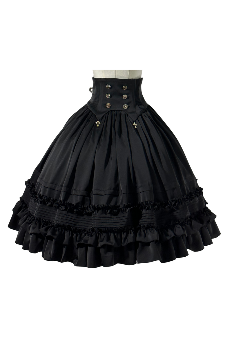 [pre-order] Classic Shirt + Ruffled Retro Lolita Skirt