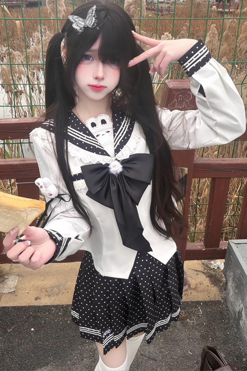 Rabbit Sailor Academy Matching Set