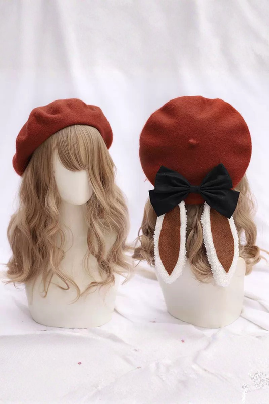 Sweet Maid Rabbit Beret