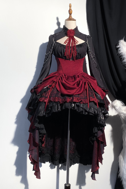 Dark Flower Gothic Lolita Set