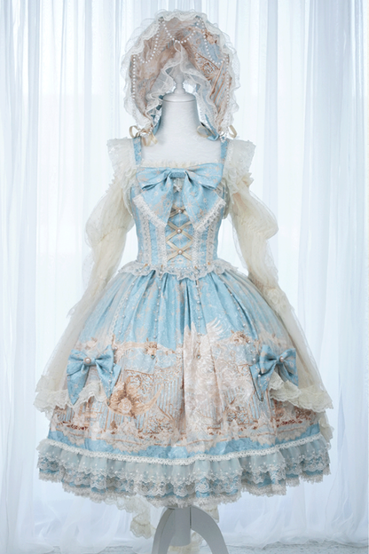 Unicorn Classical Princess Jumperskirt + Top + Bonnet + Catsuit