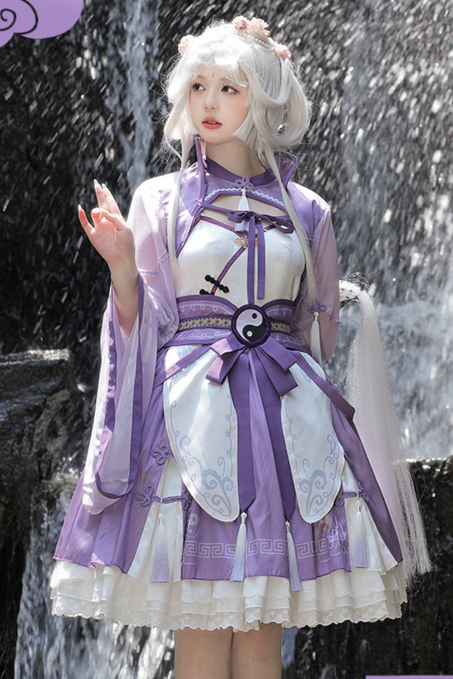 Chinese-style Detail Zombie Lolita Dress