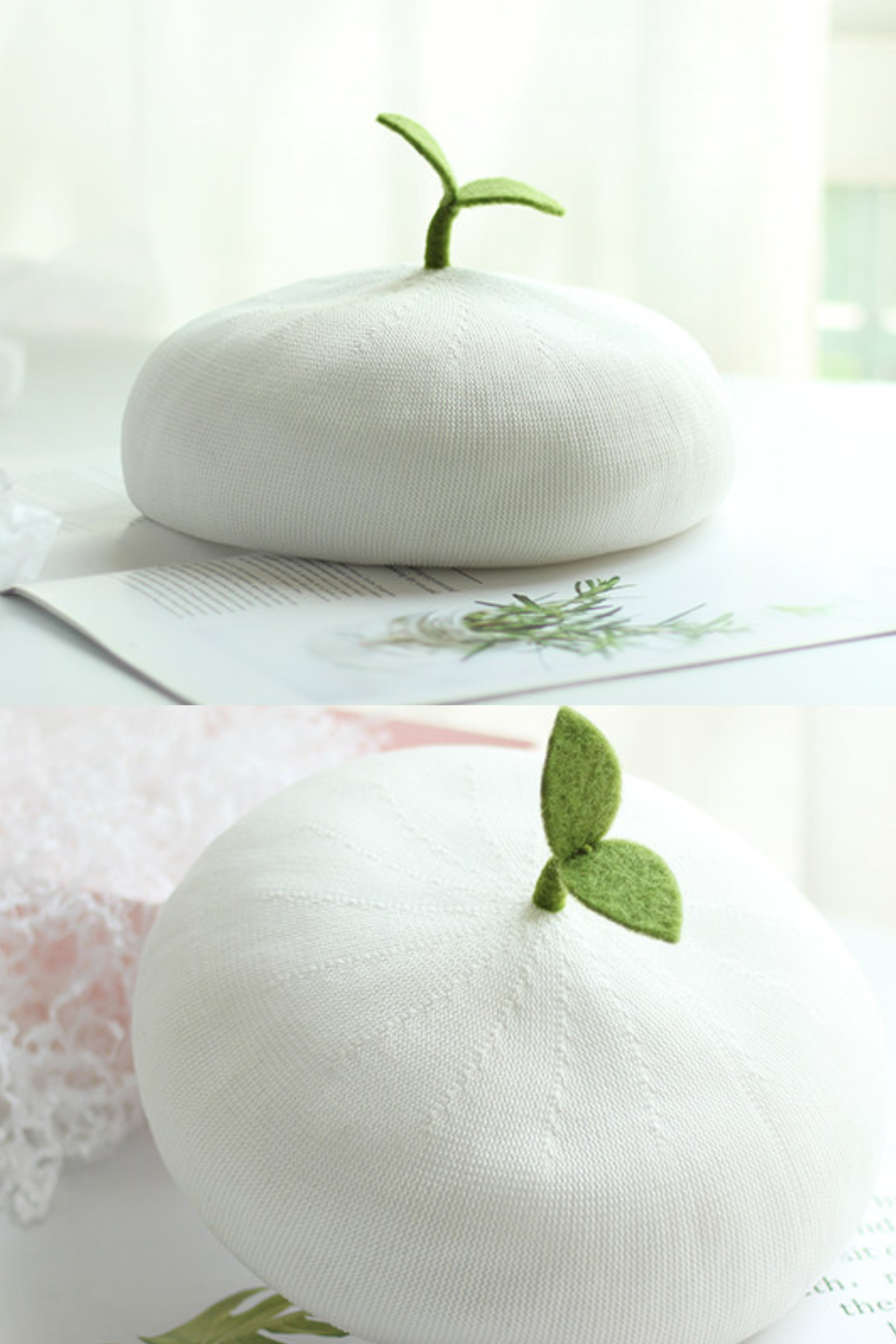 Sweet Little Leaf Beret