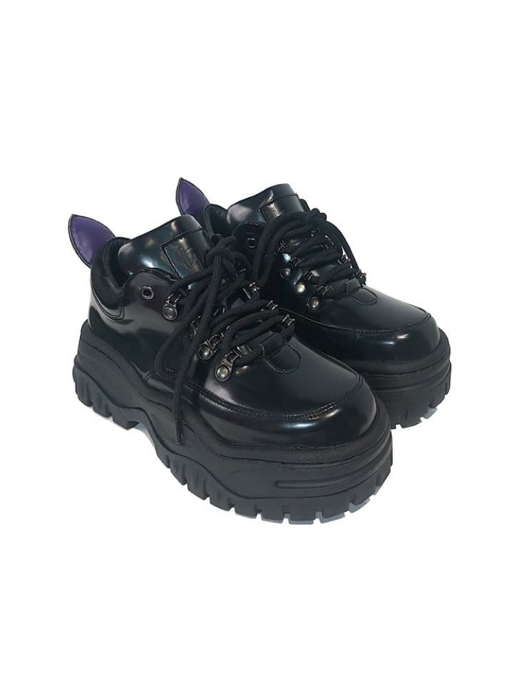 Lace-up Dark Night Power Sole Sneaker
