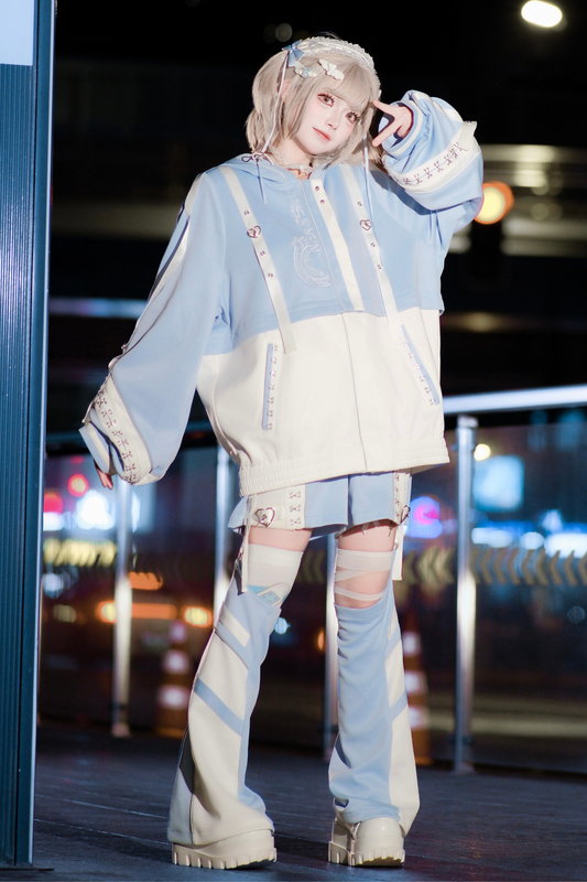 [angel Style] Cyber Technology Jacket + Shorts + Leg Covers