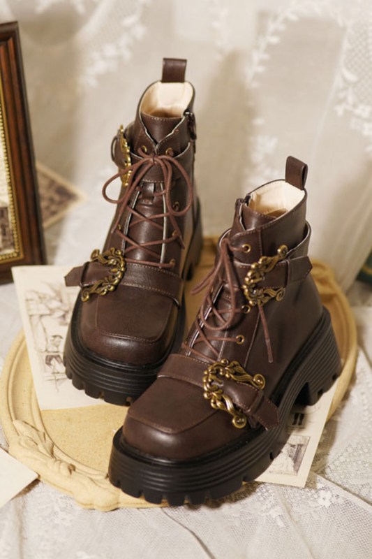 Retro Design Old Short Boots