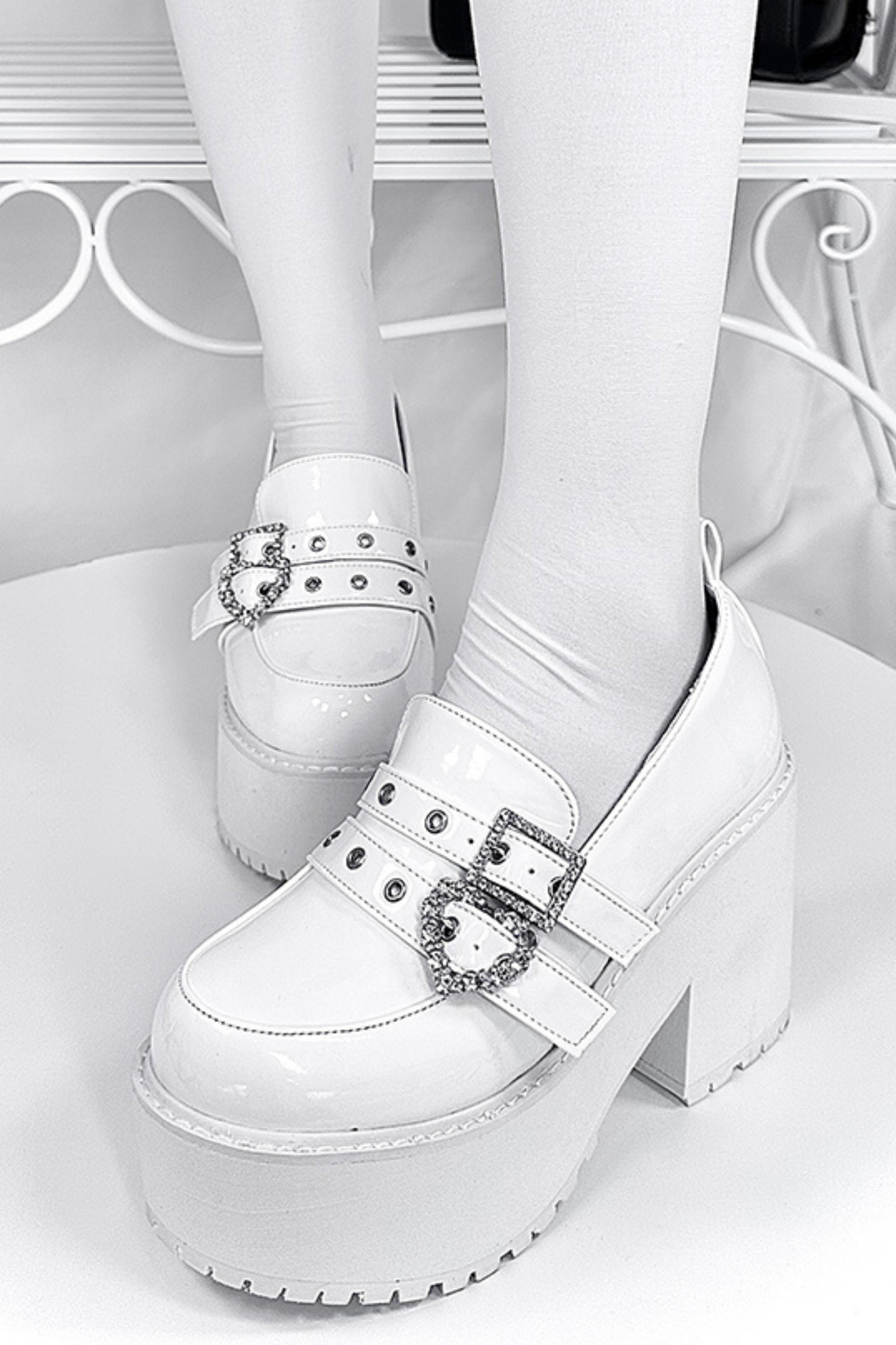 Heart Ring Platform Shoes