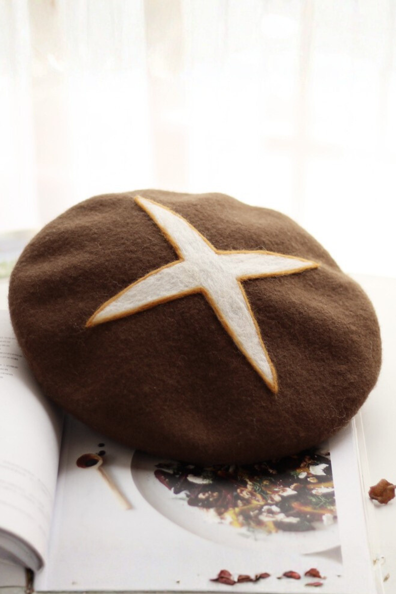 Felt Mushroom Beret