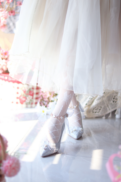 Streamer Ode Glitter High Heels
