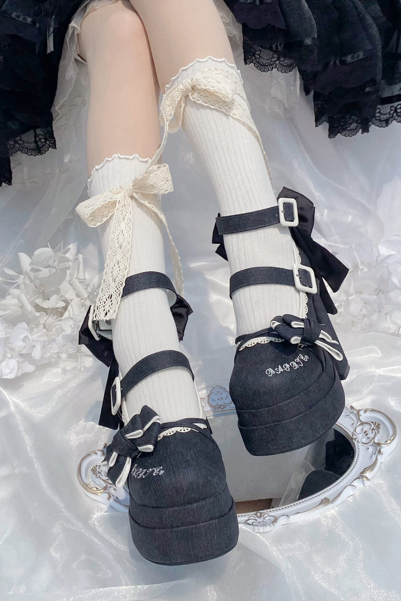 Merry Sweet Ribbon Shoes