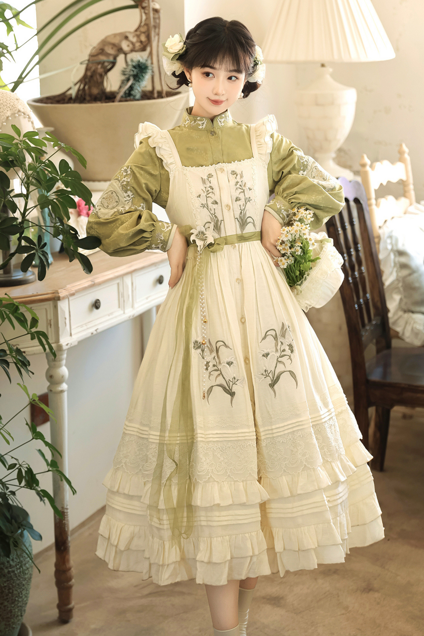 [pre-order] Retro China Lolita Dress + Top