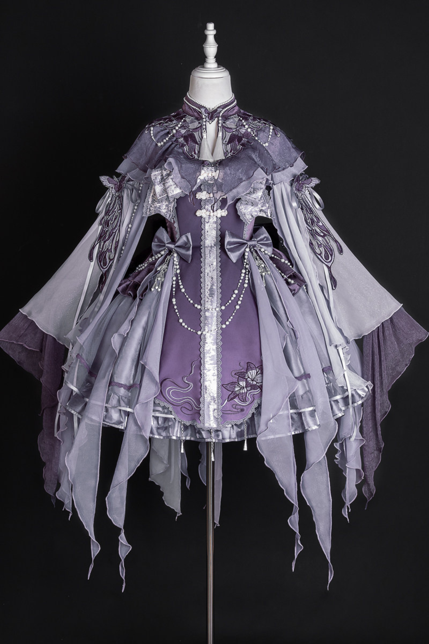[pre-order] Dark Chinese-style Lolita Fairy Fairy Dress + Shoulder + Sleeve