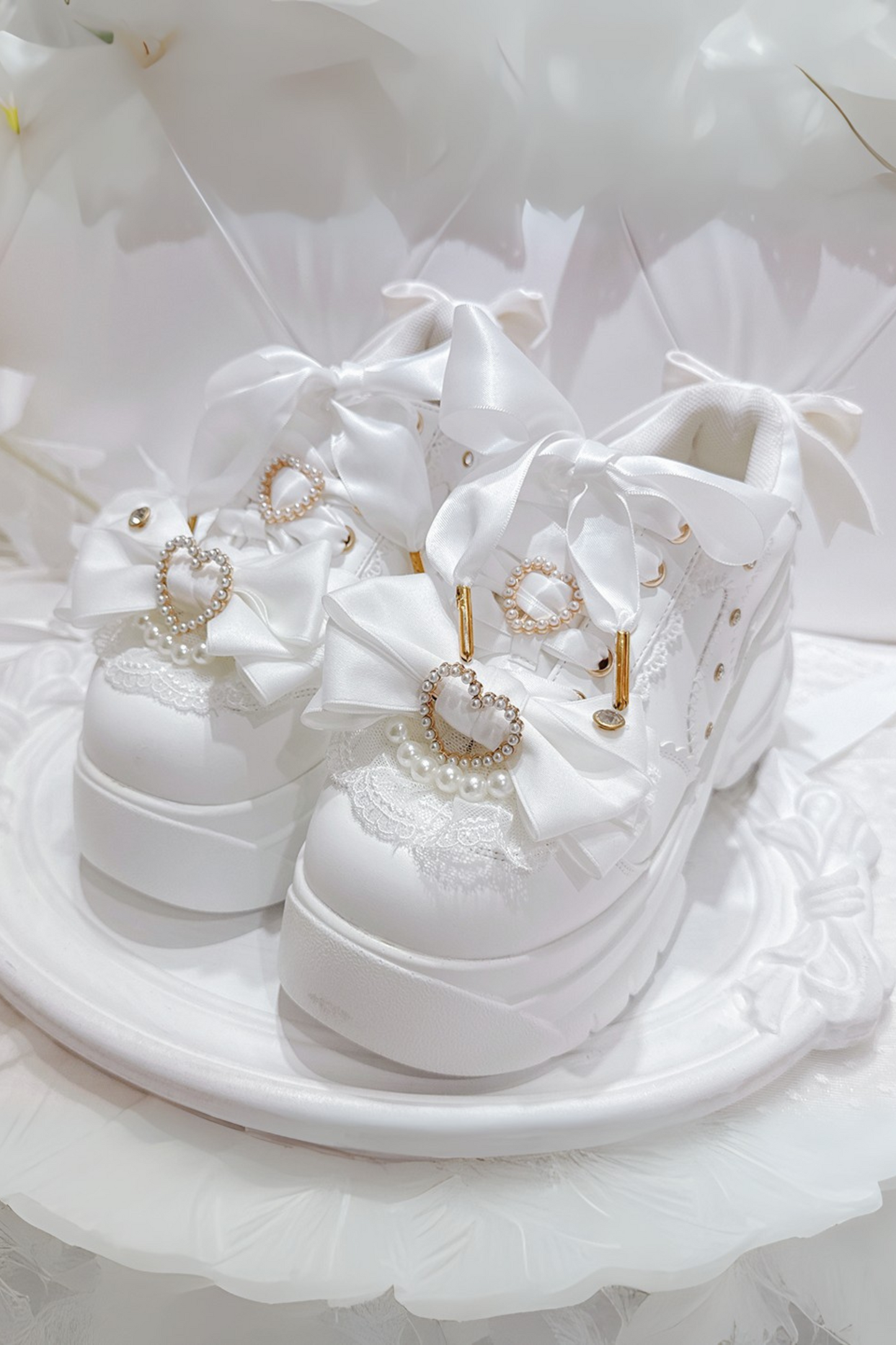 Heart Bubble Muffin Shoes