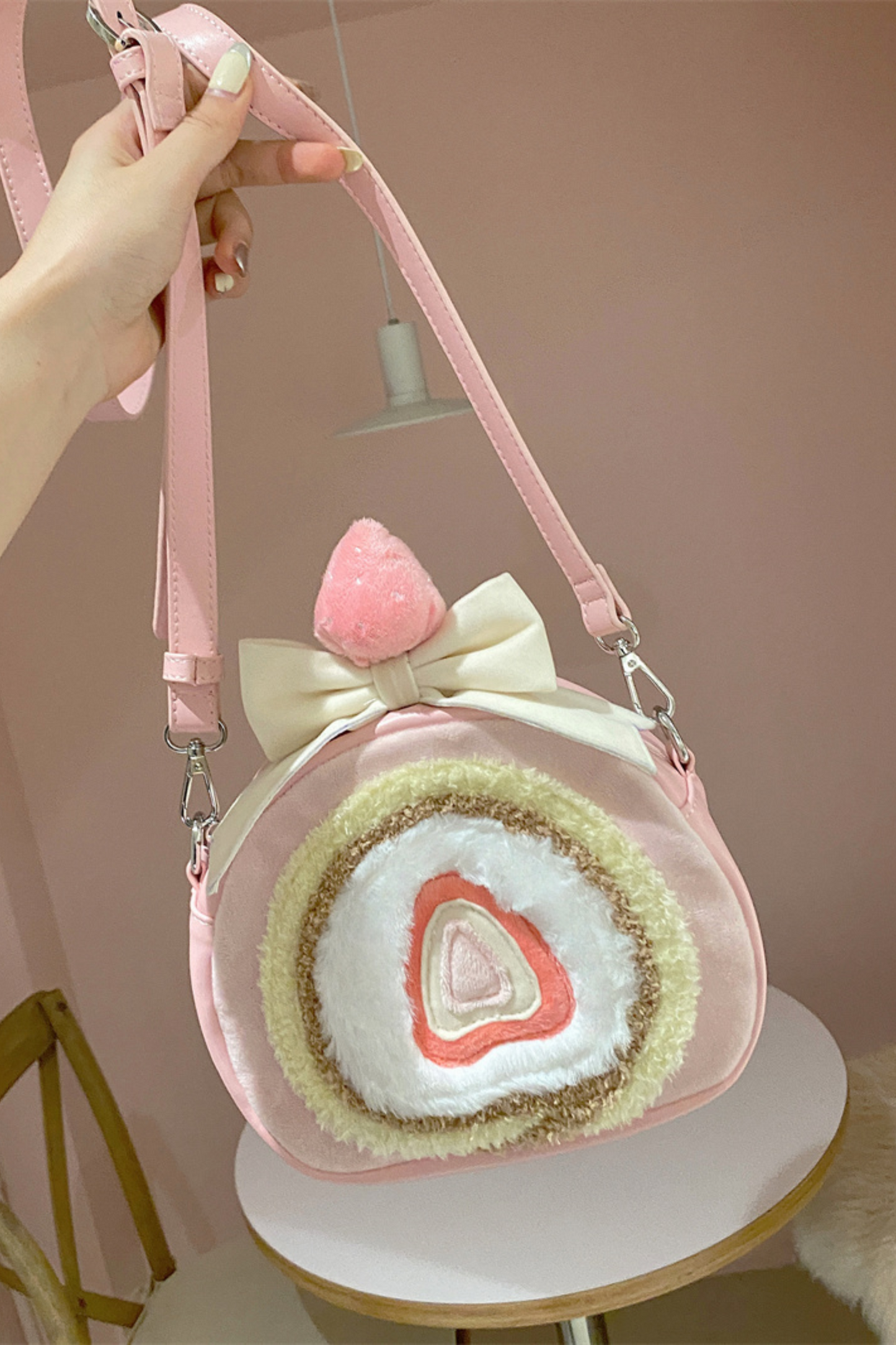Strawberry Cake Roll Bag