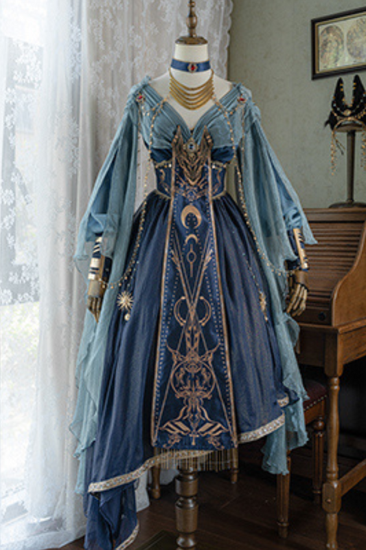 [pre-order] Bastet Classic Series Lolita Dress + Outerwear + Headdress + Bracelet