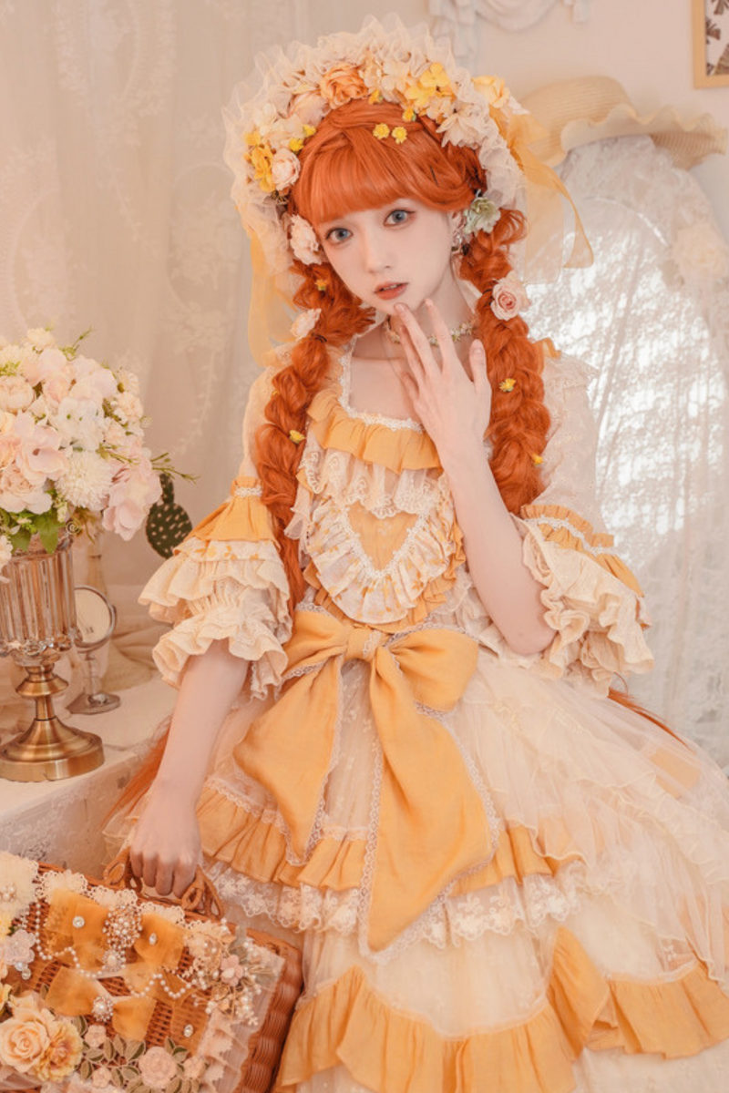 Retro Wedding Girly Lolita Dress