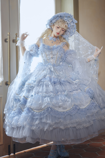 Ice Blue Princess Medium Lolita Dress