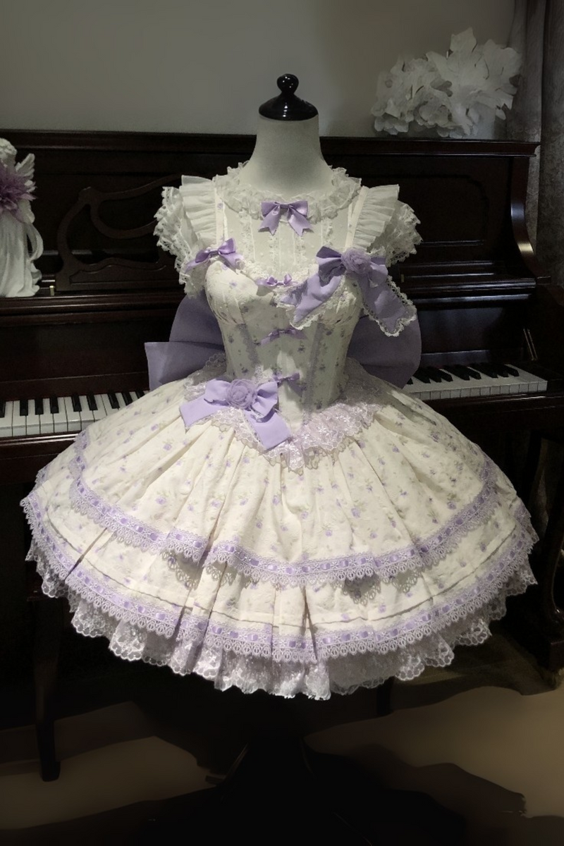 Rose Sweet Pure Princess Dress + Sheer Innerwear