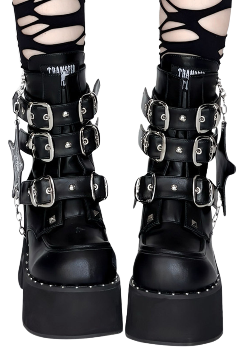 Punk Dark Y2k Boots