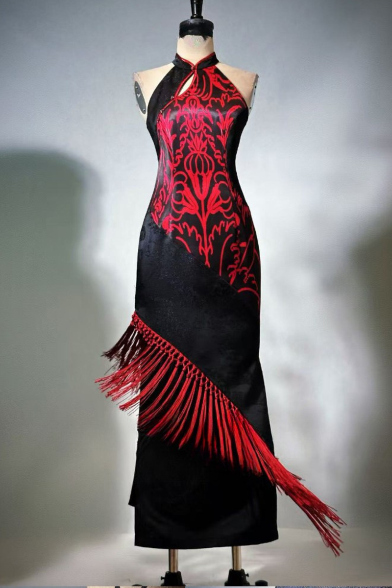 Dark Fire Sleeveless Dress