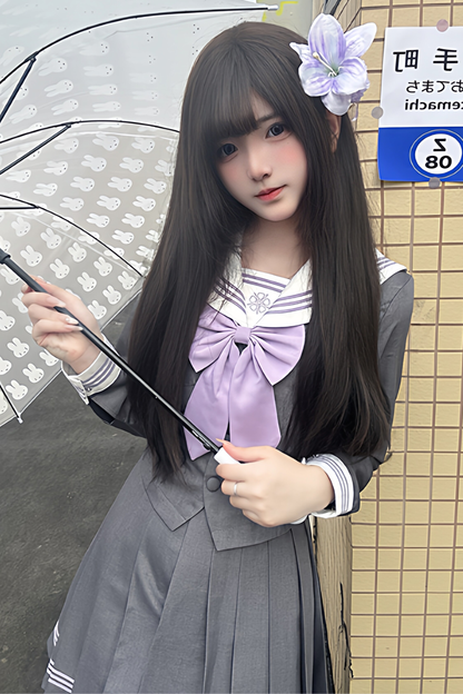 Star Mist Sailor Top + Skirt + Ribbon
