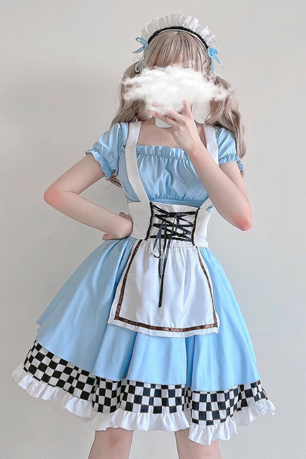 Ageless Plaid Lolita Dress