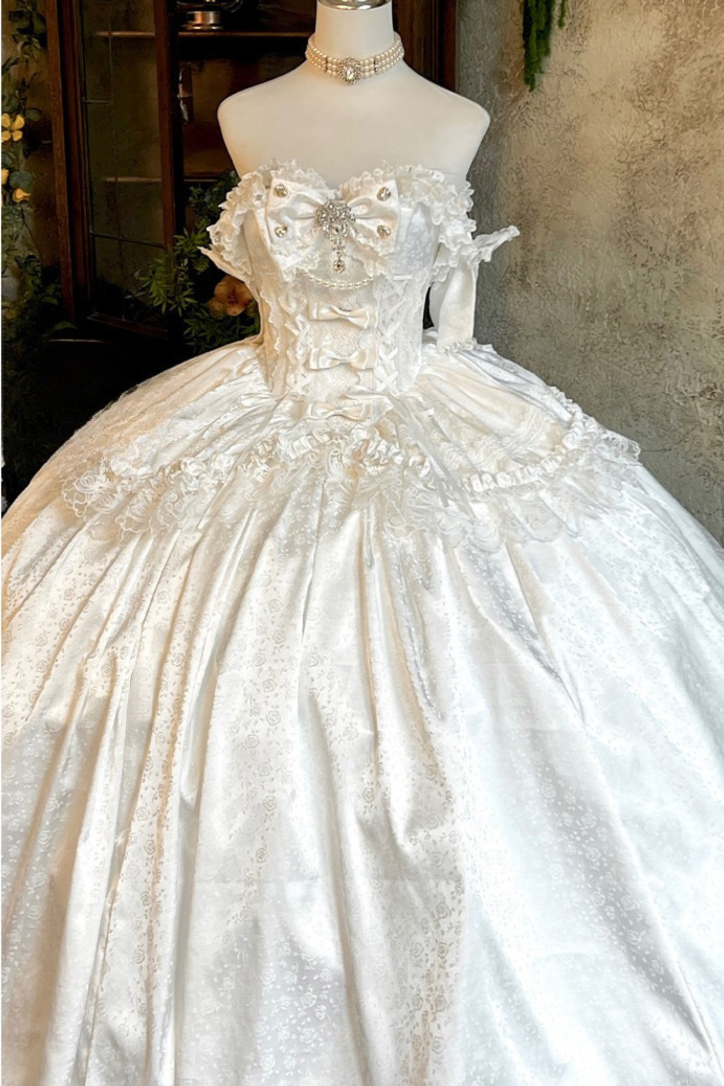 Wedding Moonlight Formal Dress + Veil