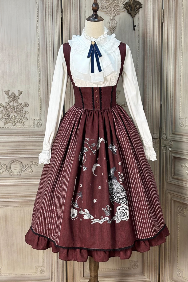 Magic Academy Retro Lolita Jumper Dress