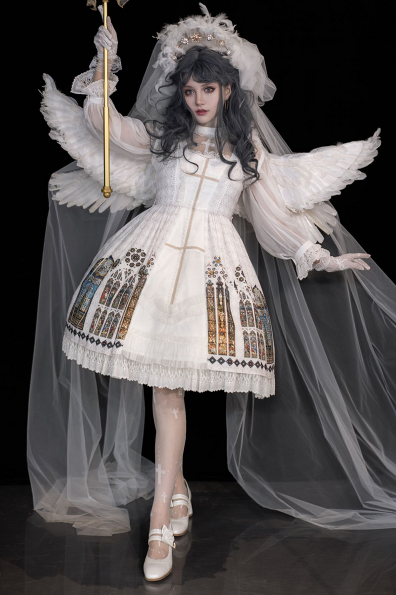 Window Retro Doll Lolita Dress
