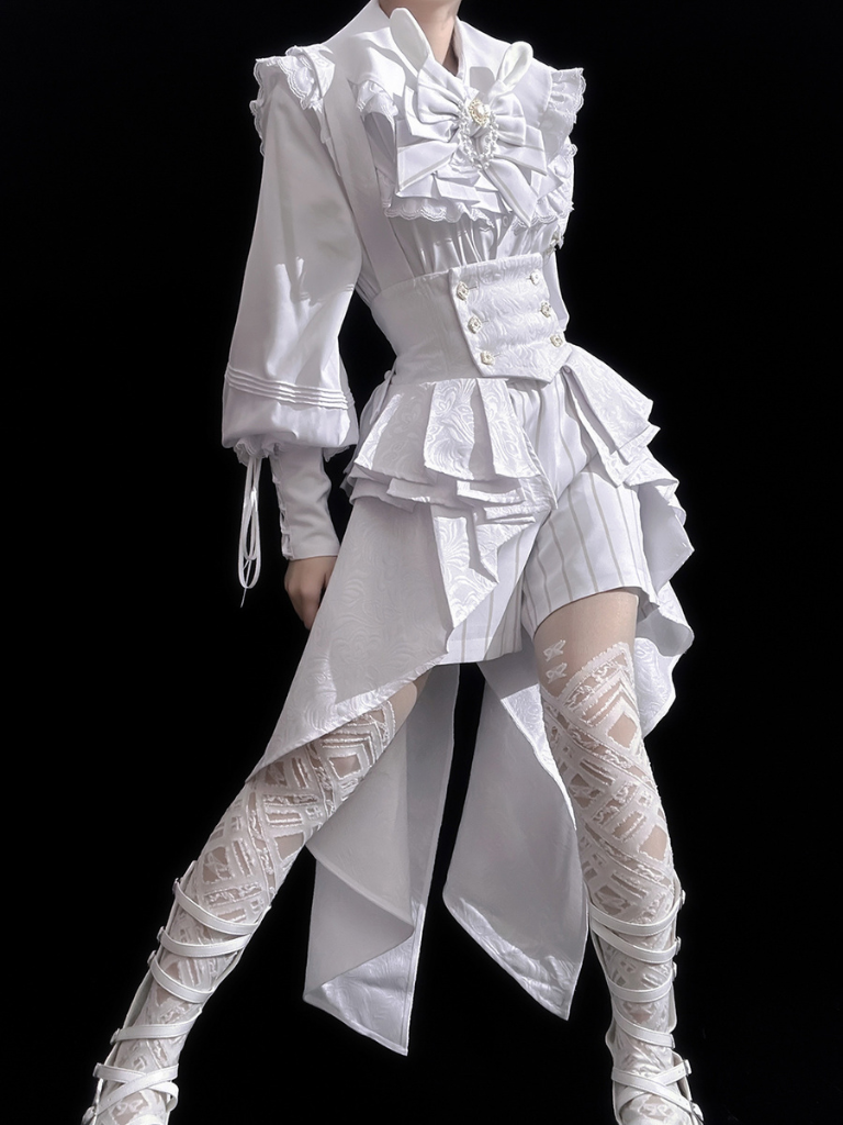 White Moon Rabbit Prince Set
