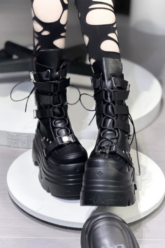 Cyber Academy Subculture Platform Boots