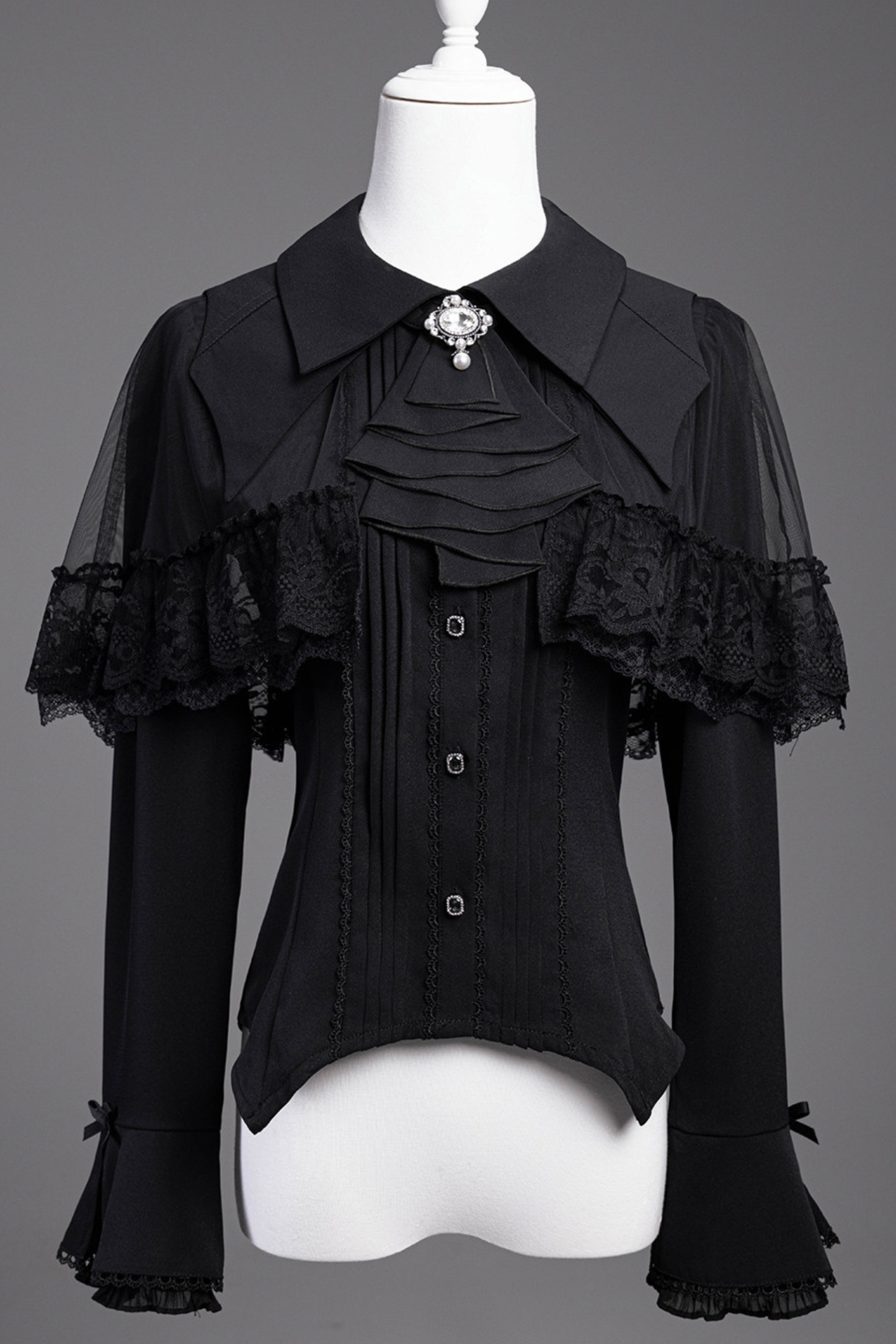 Lace Gothic Shirt + Skirt