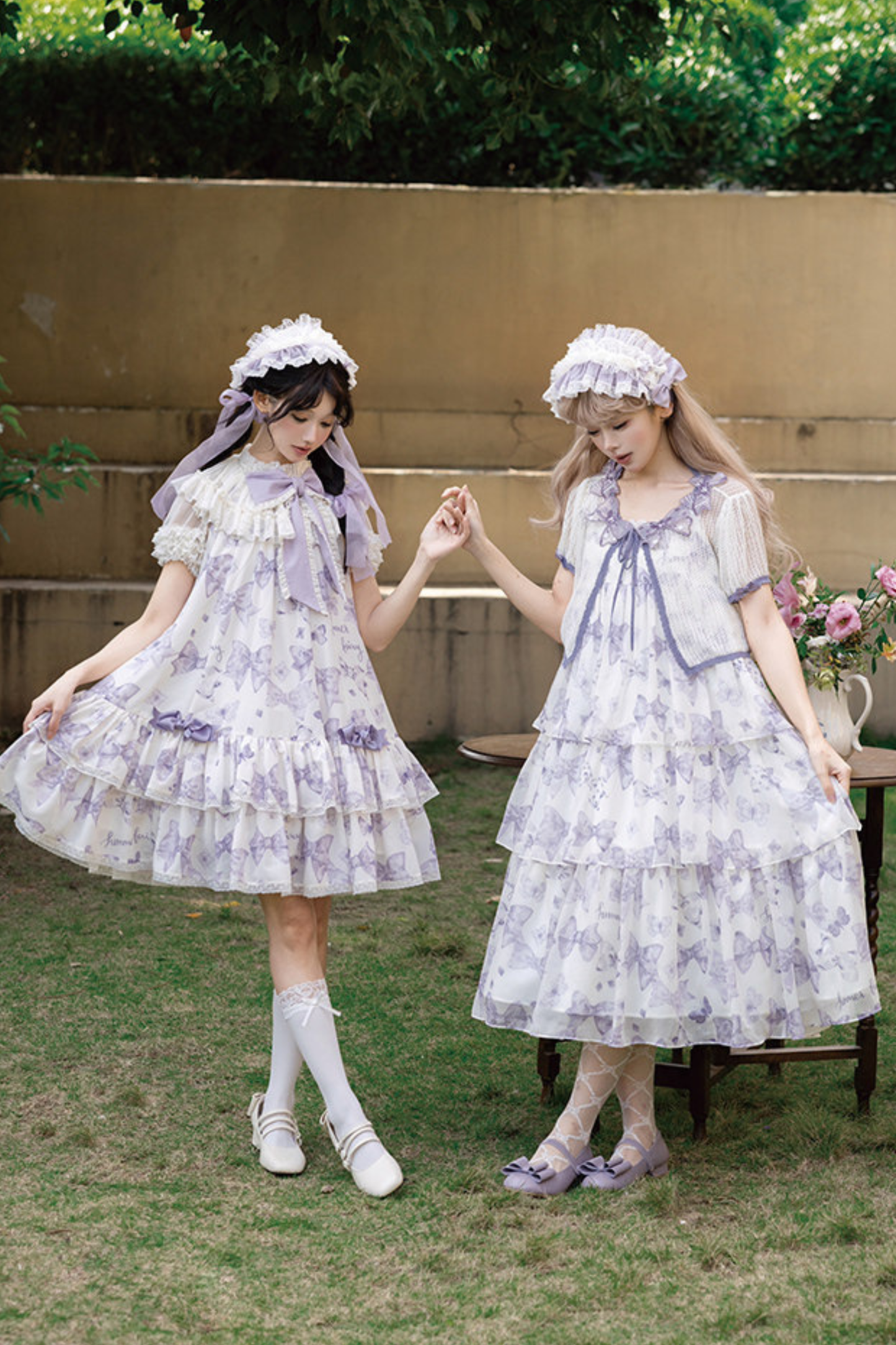 Evergarden Lolita Dress + Shirt + Cardigan